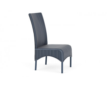 Lloyd Flanders™ Loom High Back Armless Dining Chair - Denim Blue