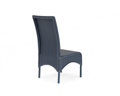 Lloyd Flanders™ Loom High Back Armless Dining Chair - Denim Blue