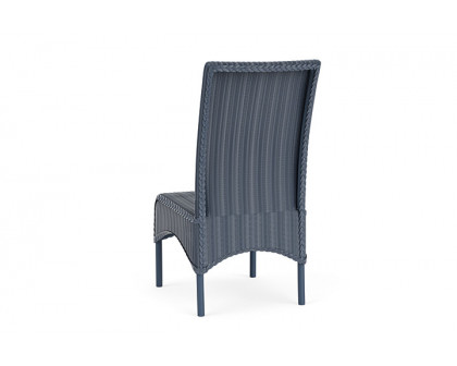 Lloyd Flanders™ Loom High Back Armless Dining Chair - Denim Blue