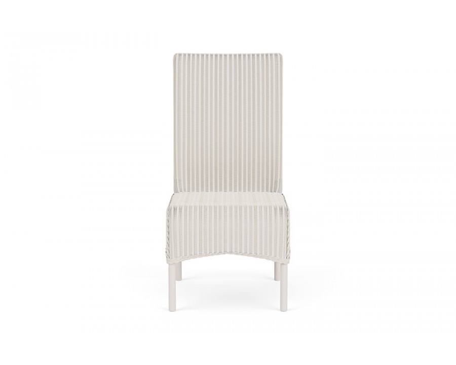 Lloyd Flanders™ Loom High Back Armless Dining Chair - Antique White