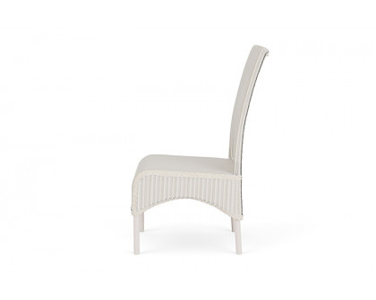 Lloyd Flanders™ Loom High Back Armless Dining Chair - Antique White