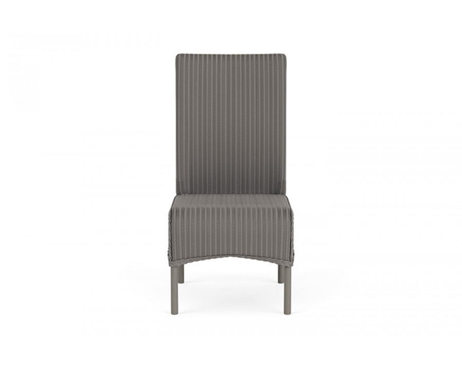 Lloyd Flanders™ Loom High Back Armless Dining Chair - Pewter