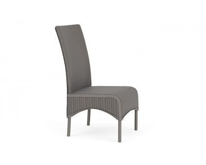 Lloyd Flanders™ Loom High Back Armless Dining Chair - Pewter