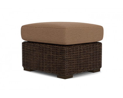 Lloyd Flanders™ Mesa Ottoman  - Canvas Natural