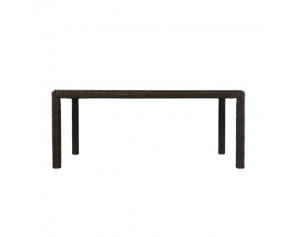 Lloyd Flanders - Mesa 72" Rectangular Umbrella Dining Table