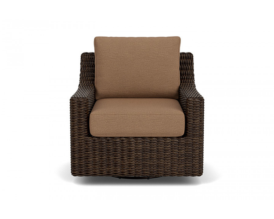 Lloyd Flanders™ Mesa Swivel Glider Lounge Chair - Canvas Natural