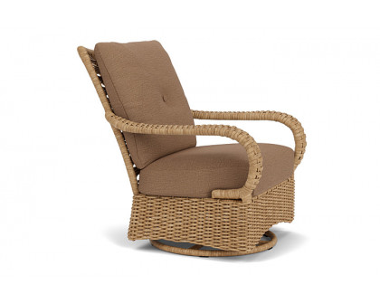 Lloyd Flanders™ Magnolia Swivel Glider Lounge Chair - Canvas Natural