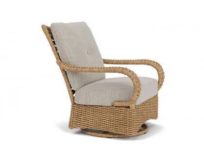 Lloyd Flanders™ Magnolia Swivel Glider Lounge Chair - Callen Celadon