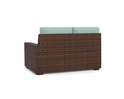 Lloyd Flanders™ Contempo Left Arm Loveseat - Unearth Dew