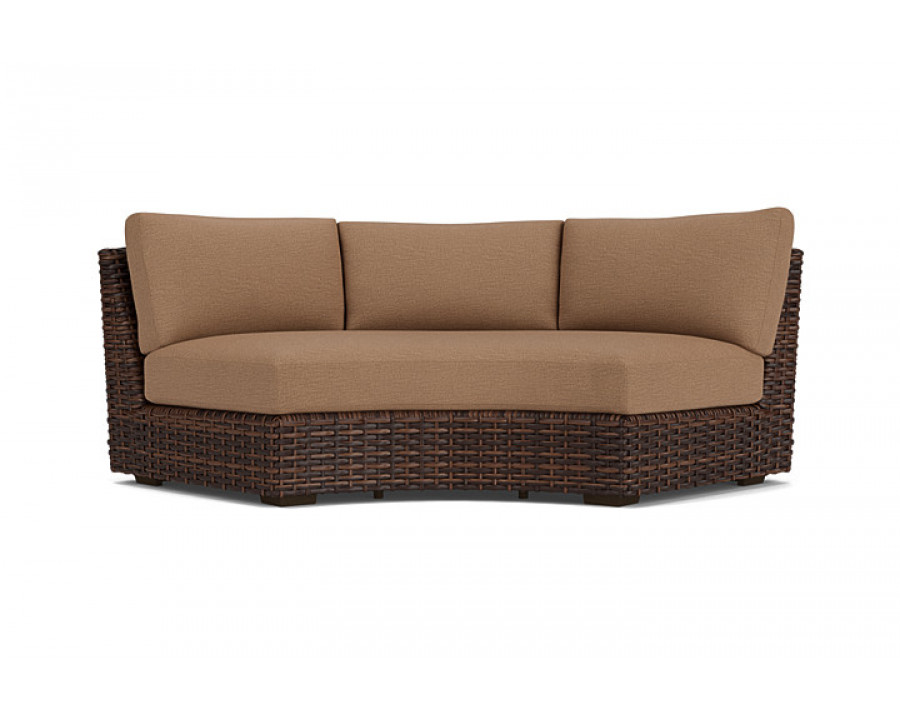 Lloyd Flanders™ Contempo Curved Sectional Sofa - Canvas Natural