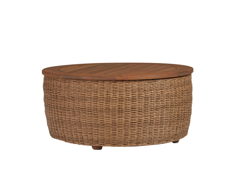 Lloyd Flanders - Tobago 36" Round Cocktail Table