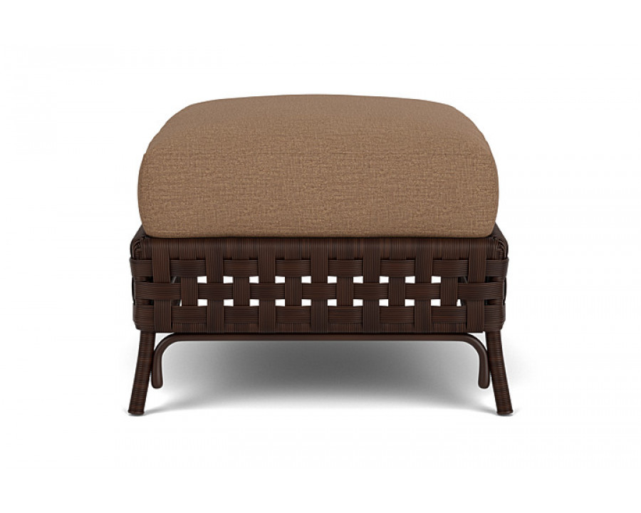 Lloyd Flanders™ Haven Ottoman  - Canvas Natural