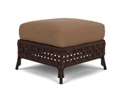 Lloyd Flanders™ Haven Ottoman  - Canvas Natural