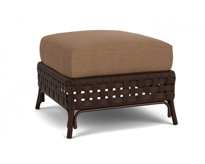 Lloyd Flanders™ Haven Ottoman  - Canvas Natural