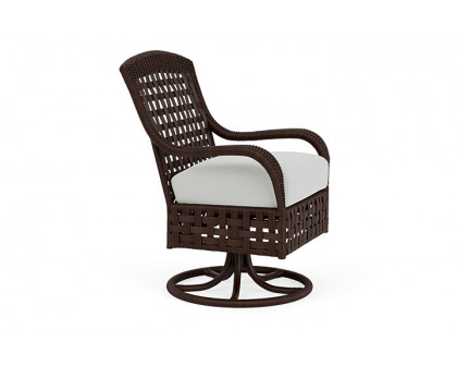 Lloyd Flanders™ Haven Swivel Rocker Dining Armchair - Loveboat Mint