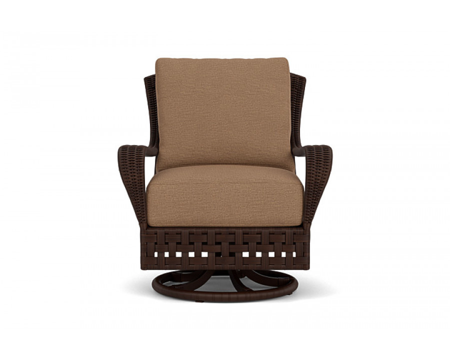 Lloyd Flanders™ Haven Swivel Glider Lounge Chair - Canvas Natural