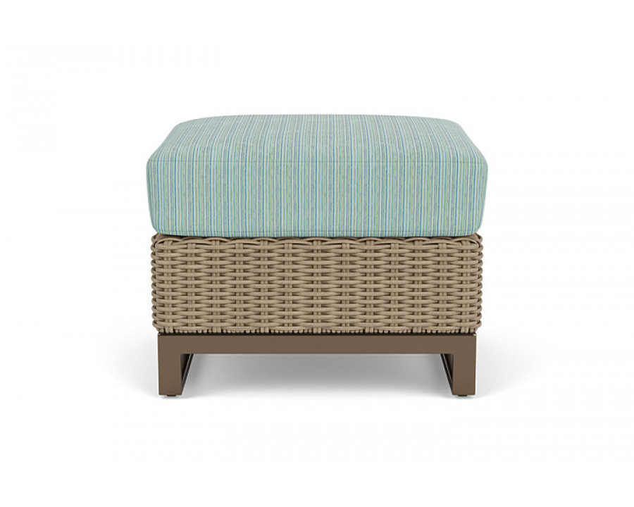 Lloyd Flanders™ Milan Ottoman - Unearth Dew