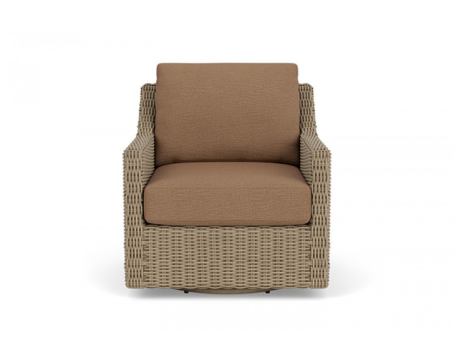 Lloyd Flanders™ Milan Swivel Glider Lounge Chair - Canvas Natural