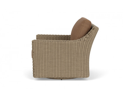 Lloyd Flanders™ Milan Swivel Glider Lounge Chair - Canvas Natural