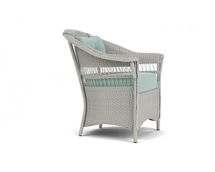 Lloyd Flanders™ Nantucket Dining Armchair - Platinum