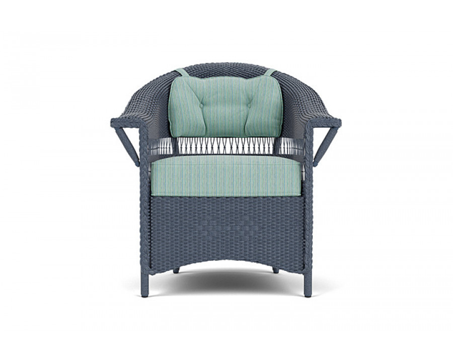 Lloyd Flanders™ Nantucket Dining Armchair - Denim Blue