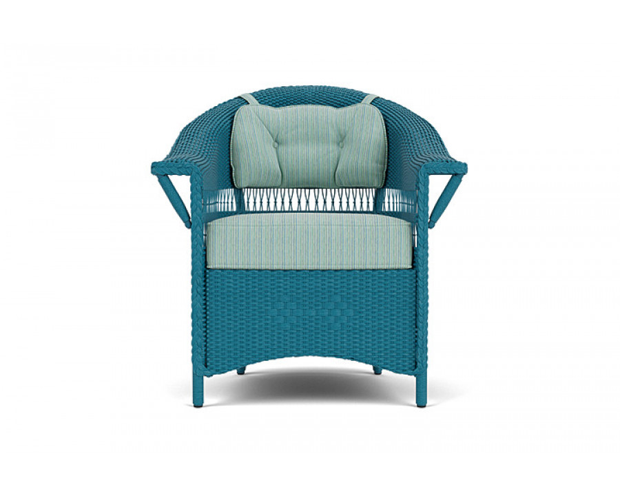 Lloyd Flanders™ Nantucket Dining Armchair - Peacock