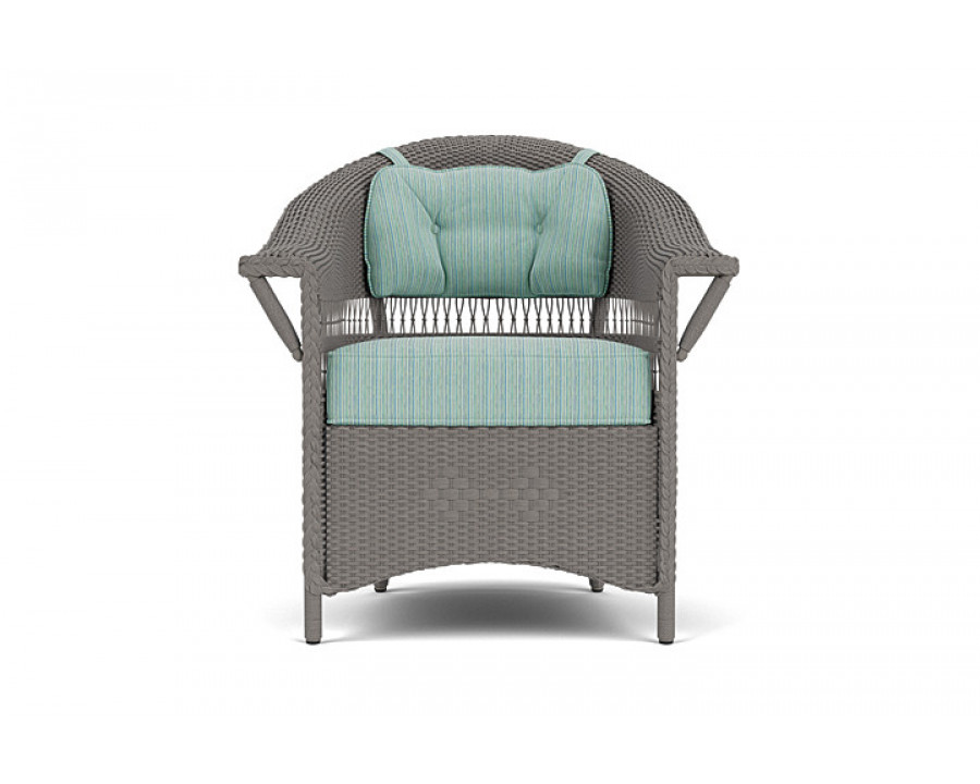 Lloyd Flanders™ Nantucket Dining Armchair - Pewter