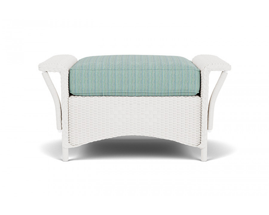 Lloyd Flanders™ Nantucket Ottoman  - White