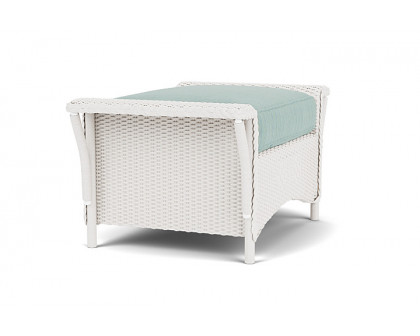 Lloyd Flanders™ Nantucket Ottoman  - White