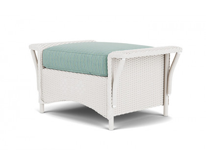 Lloyd Flanders™ Nantucket Ottoman  - White