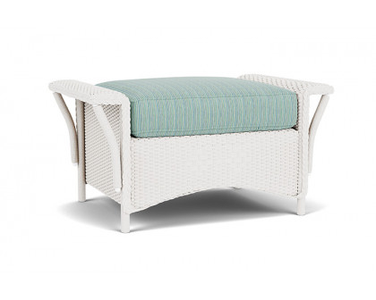 Lloyd Flanders™ Nantucket Ottoman  - White