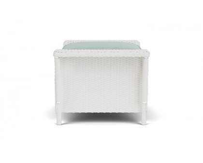 Lloyd Flanders™ Nantucket Ottoman  - Matte White