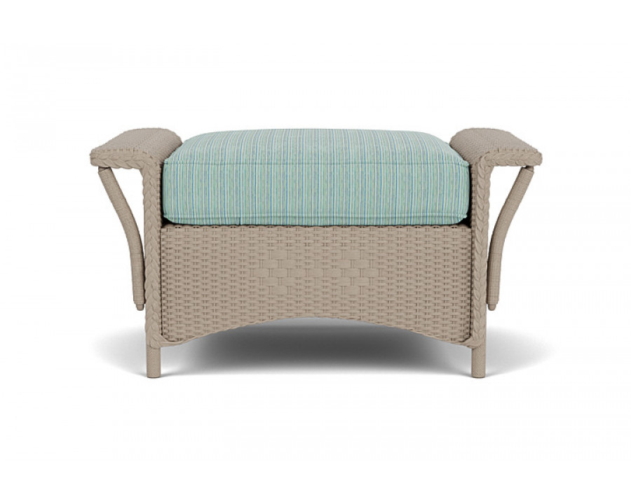 Lloyd Flanders™ Nantucket Ottoman  - French Beige