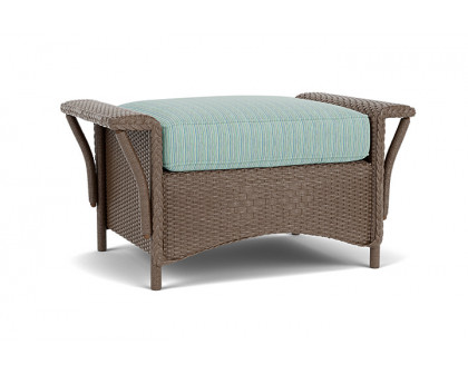 Lloyd Flanders™ Nantucket Ottoman  - Bark