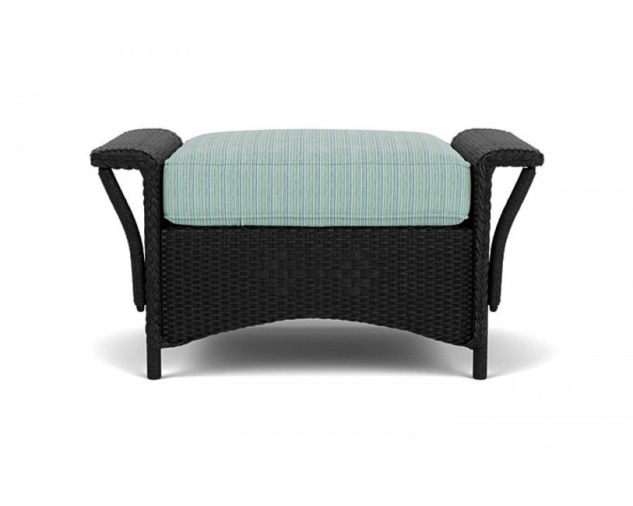 Lloyd Flanders™ Nantucket Ottoman  - Ebony