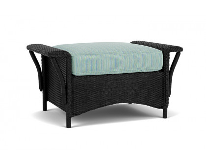 Lloyd Flanders™ Nantucket Ottoman  - Ebony