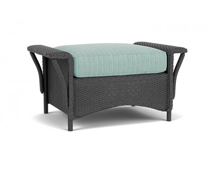 Lloyd Flanders™ Nantucket Ottoman  - Charcoal