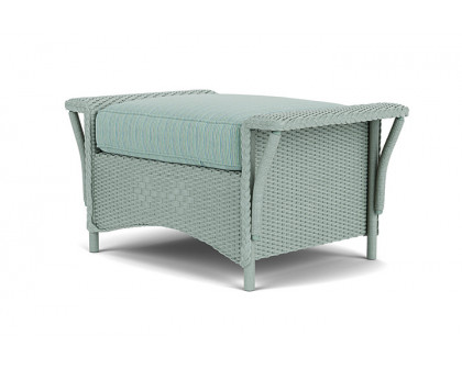 Lloyd Flanders™ Nantucket Ottoman  - Sea Glass