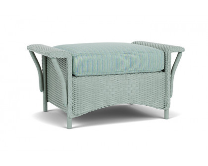 Lloyd Flanders™ Nantucket Ottoman  - Sea Glass