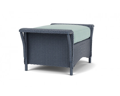 Lloyd Flanders™ Nantucket Ottoman  - Denim Blue