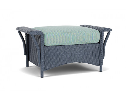 Lloyd Flanders™ Nantucket Ottoman  - Denim Blue