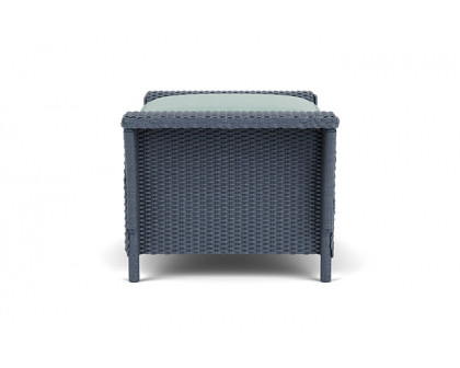 Lloyd Flanders™ Nantucket Ottoman  - Denim Blue