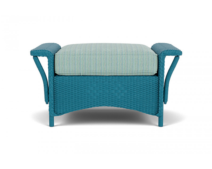 Lloyd Flanders™ Nantucket Ottoman  - Peacock