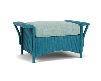 Lloyd Flanders™ Nantucket Ottoman  - Peacock