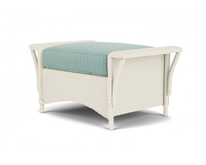 Lloyd Flanders™ Nantucket Ottoman  - Ivory