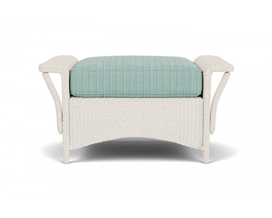 Lloyd Flanders™ Nantucket Ottoman  - Antique White