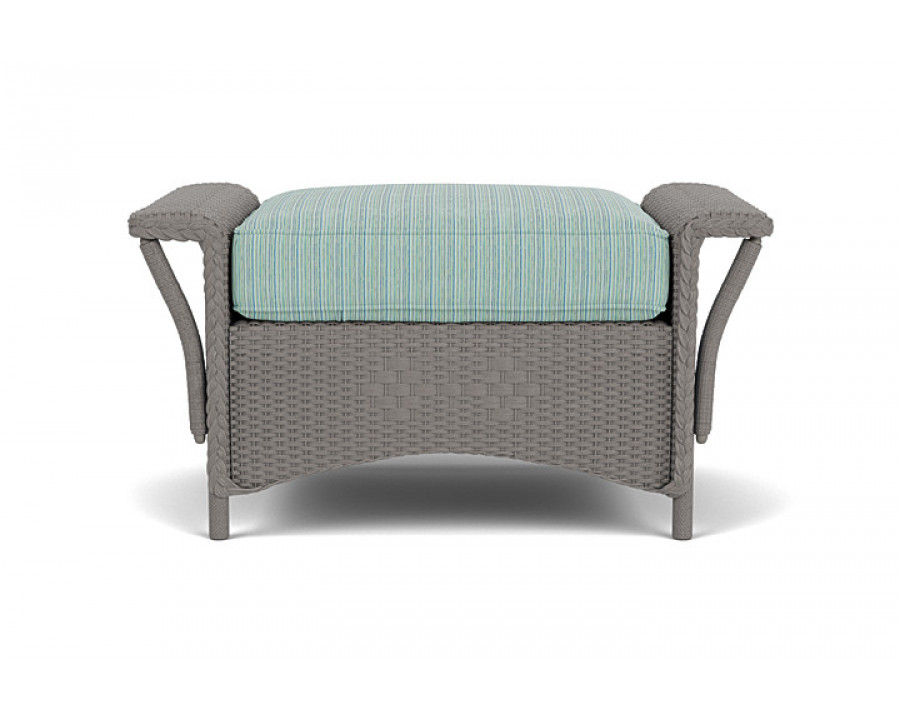 Lloyd Flanders™ Nantucket Ottoman  - Pewter