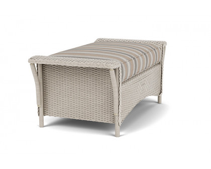 Lloyd Flanders™ Nantucket Large Ottoman - Linen