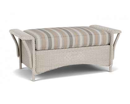 Lloyd Flanders™ Nantucket Large Ottoman - Linen