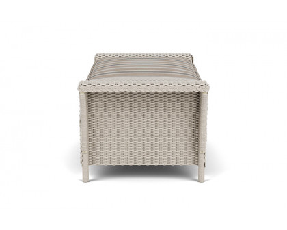 Lloyd Flanders™ Nantucket Large Ottoman - Linen